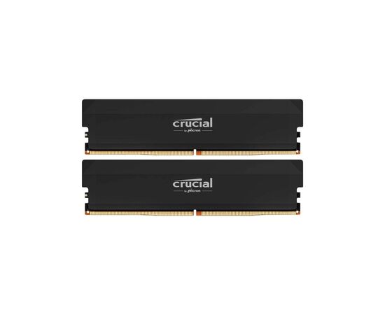 Модуль пам'яті для комп'ютера DDR5 64GB (2x32GB) 6400 MHz Pro Overclocking Black Micron (CP2K32G60C40U5B)