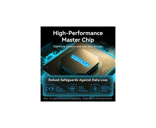 Концентратор VENTION USB-C to 4xUSB 3.0 + 1xUSB-C black (TGZHB), изображение 9