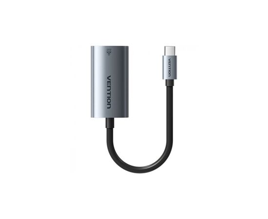 Переходник USB-C to RJ45 Ethernet 1000Mbps black VENTION (CFPHB), изображение 3