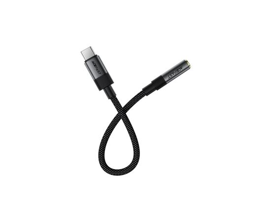 Перехідник USB-C to 3.5mm F 0.15m DAC audio black Acefast (6974316285281), зображення 3