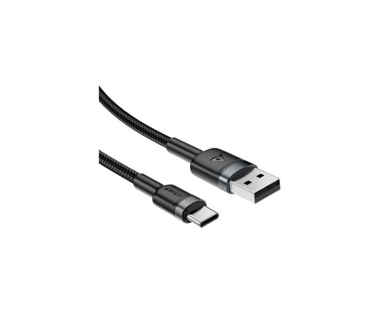 Дата кабель USB 2.0 AM to USB-C 1.2m 60W black Acefast (6974316285144), зображення 2