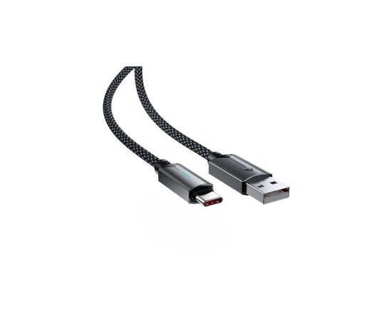 Дата кабель USB 2.0 AM to USB-C 1.2m 60W black Acefast (6974316284482), зображення 3