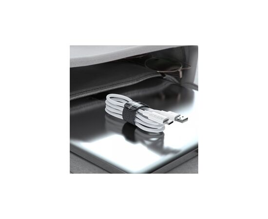 Дата кабель USB 2.0 AM to USB-C 1.2m 3A white Acefast (6974316284260), зображення 5