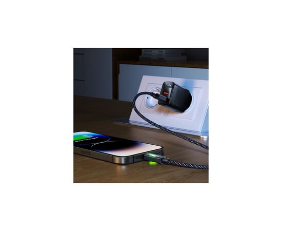 Дата кабель USB 2.0 AM to USB-C 1.2m 60W black Acefast (6974316284673), зображення 7