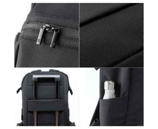 Рюкзак для ноутбука Xiaomi 15.6" RunMi 90 Commuter backpack Black (Ф03914), изображение 2