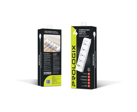 Сетевой фильтр питания ProLogix Premium PR-SC4408W (PR-SC4408W), изображение 6