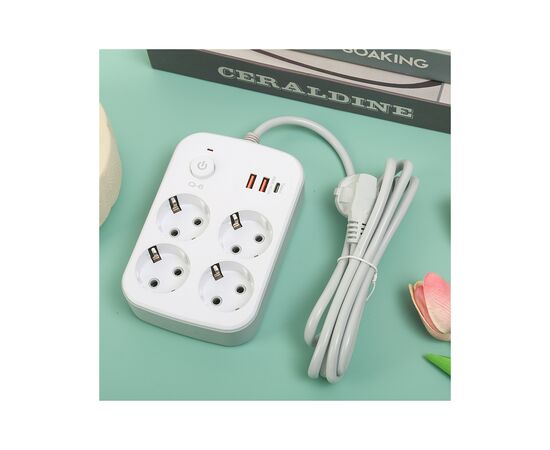 Сетевой фильтр питания XoKo XK-SP-4-2-1-WH, изображение 2