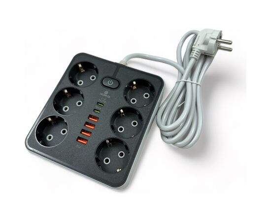 Сетевой фильтр питания XoKo XK-SP-6-4-2-BK