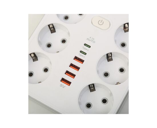 Сетевой фильтр питания XoKo XK-SP-6-4-2-WH, изображение 3