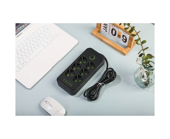 Сетевой фильтр питания XoKo XК-SP6-4-1-BK, изображение 3