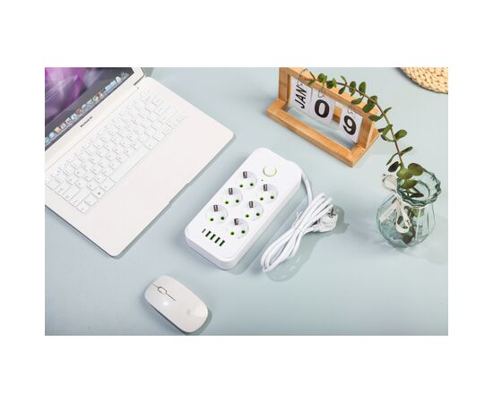 Сетевой фильтр питания XoKo XК-SP6-4-1-WH, изображение 4