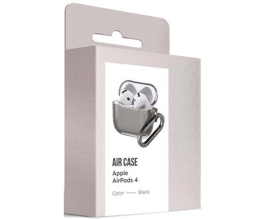 Чохол для навушників Armorstandart Air для Apple Airpods 4 Black (ARM82606) (ARM82606), зображення 3