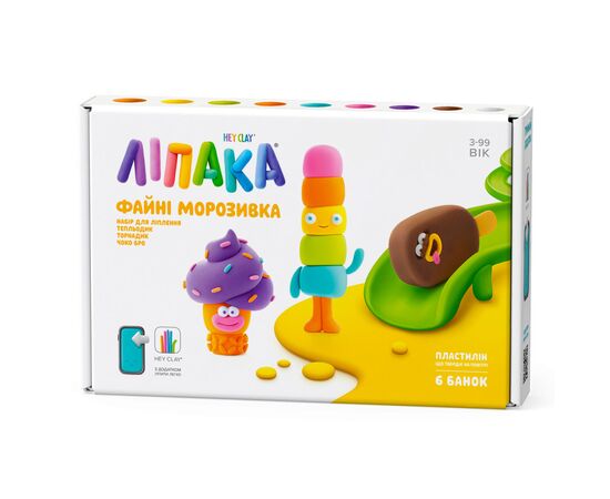 Набор для творчества Lipaka Файні морозивка Тепльодик, Торнадик, Чоко Бро (60056-UA01)