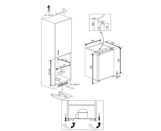 Холодильник Beko B1754N, зображення 11