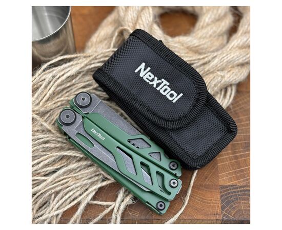 Мультитул NexTool Flagship Pro зелений (NE20278), зображення 12