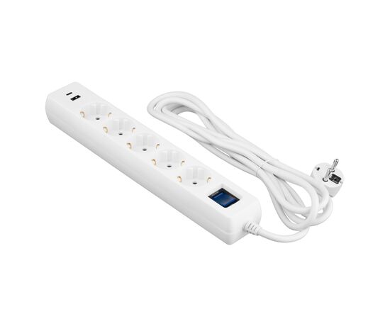 Мережевий подовжувач 2E 2E-SP515M3USBWH
