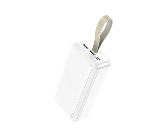 Батарея универсальная HOCO 30000mAh, USB+Type-C, 2A, White (J91BW / 44583), изображение 2