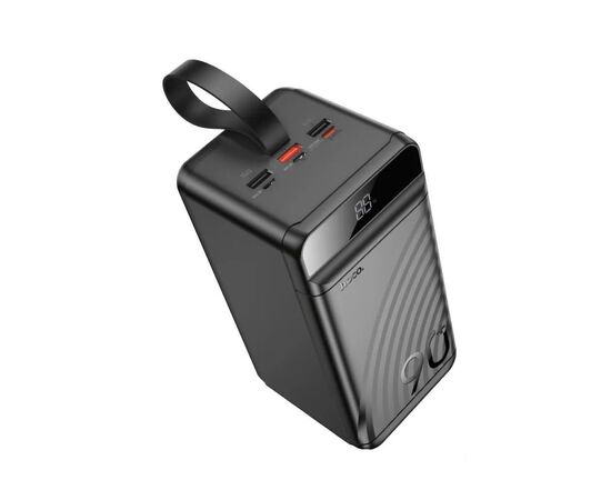 Батарея универсальная HOCO 90000mAh Element PD/20W, QC/FCP/SCP/AFC/22.5W, LCD, LED Lamp Black (J123D / 714778), изображение 2