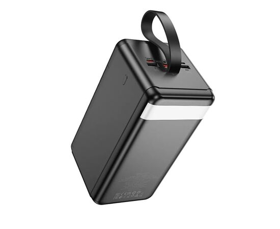 Батарея универсальная HOCO 90000mAh Element PD/20W, QC/FCP/SCP/AFC/22.5W, LCD, LED Lamp Black (J123D / 714778), изображение 4