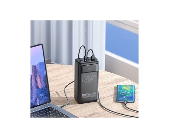 Батарея универсальная HOCO 50000mAh Apollo PD/65W QC/3.0 Black (DB81A / 714725), изображение 9