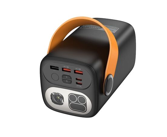 Батарея универсальная HOCO 60000mAh Astrum PD/100W, QC/3.0, LED lamp, Black (DB160 / 714724), изображение 2