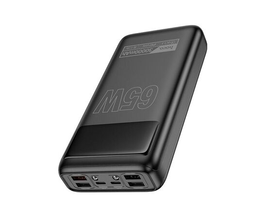 Батарея універсальна HOCO 30000mAh Apollo PD/65W QC/3.0 Black (DB81 / 714720), зображення 2