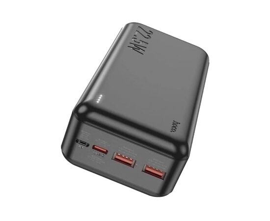 Батарея универсальная HOCO 30000mAh Astute 22.5W PD QC Black (J101B / 714732), изображение 2