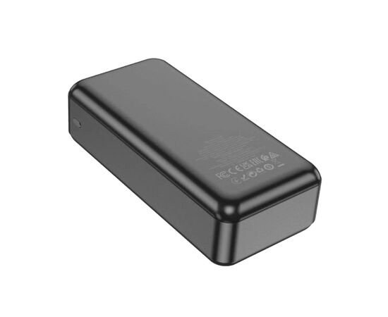 Батарея универсальная HOCO 30000mAh Astute 22.5W PD QC Black (J101B / 714732), изображение 3