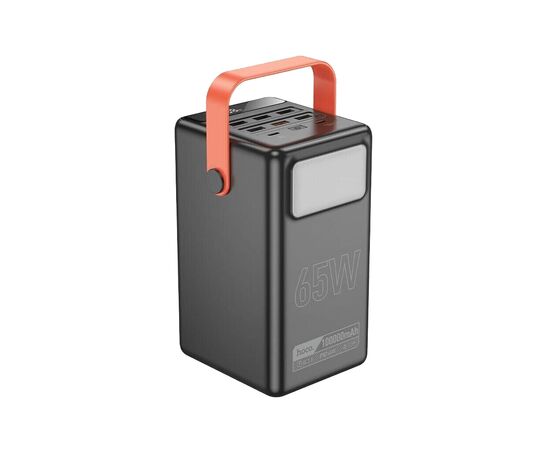 Батарея универсальная HOCO 100000mAh Max Centurion PD/65W, QC, LED Lamp, Black (DB03 / 714722)