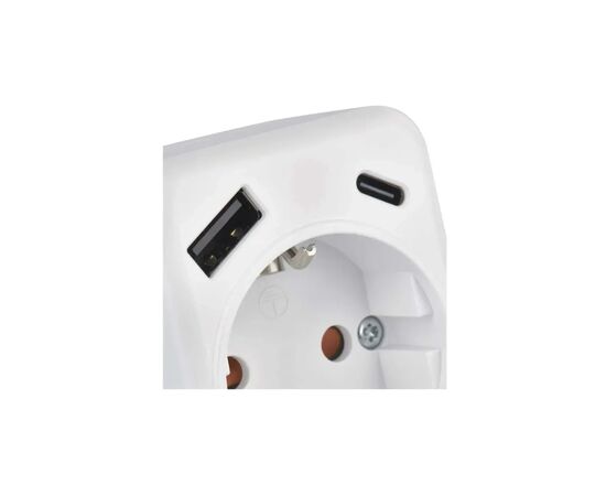 Зарядное устройство EMOS 1xUSBA + 1xUSBC PD20W (P0075), изображение 6