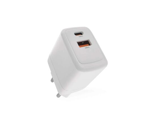 Зарядное устройство EMOS 1xUSBA + 1xUSBC PD20W (P0075)