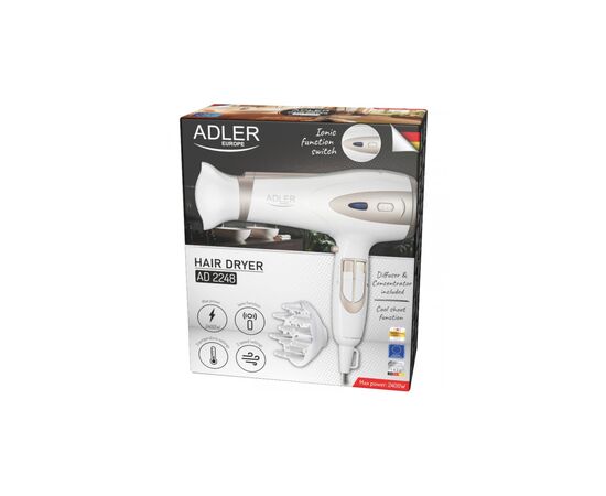 Фен Adler AD 2248 white (AD2248W), зображення 6