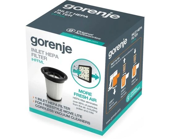 Фільтр до пилососу Gorenje HEPA IHFFML (737076), зображення 2