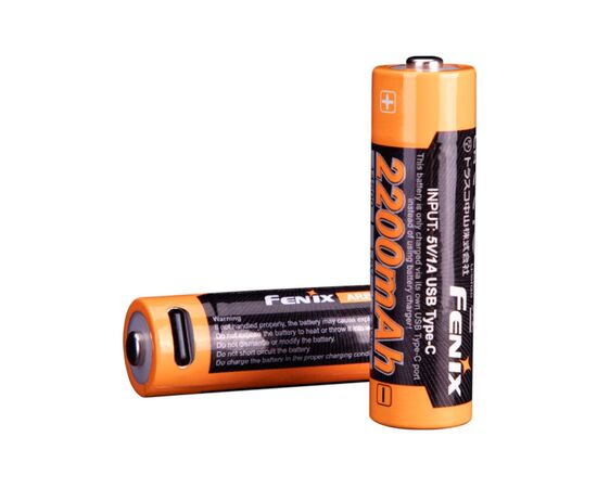 Аккумулятор Fenix 14500 2200 мАг Type-C (ARB-L14-2200U)
