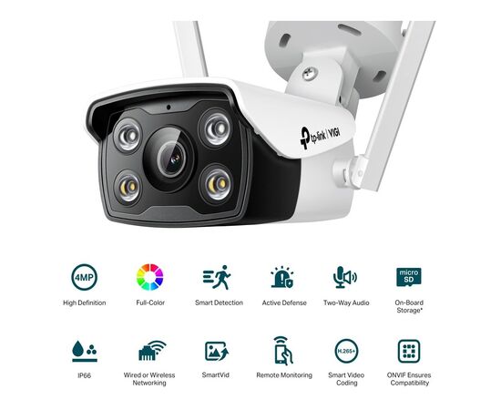 Камера відеоспостереження TP-Link VIGI C340-W-4, зображення 3