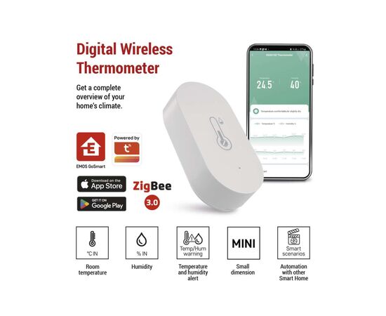 Термо-гигрометр EMOS EGS0102 ZigBee (EGS0102), изображение 7