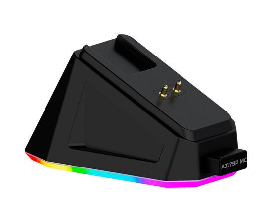 Мышка Ajazz AJ179P MC Charging Dock Wireless/Bluetooth/USB Black (AJ179P-MC-B), изображение 4