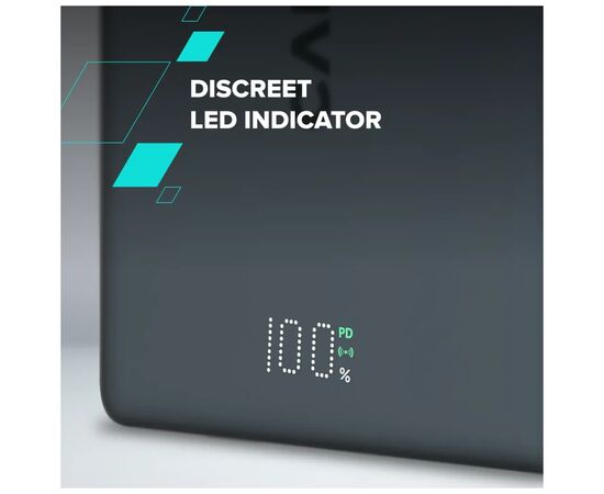 Батарея универсальная Canyon 5000mAh OnPower 500 PD20W Magnetic wireless MagSafe Black (CNS-CPB500B), изображение 8