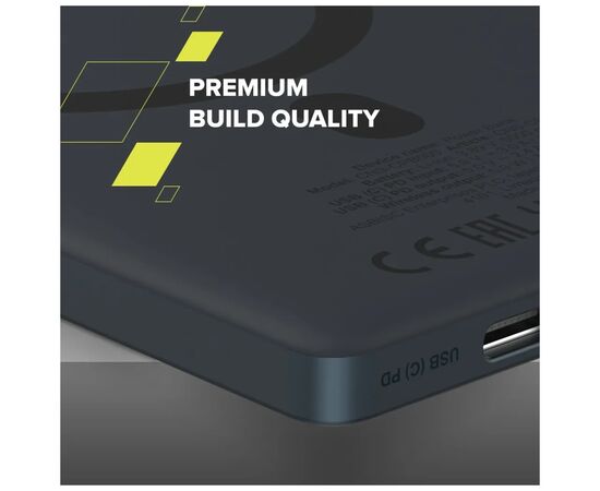 Батарея универсальная Canyon 5000mAh OnPower 500 PD20W Magnetic wireless MagSafe Black (CNS-CPB500B), изображение 9