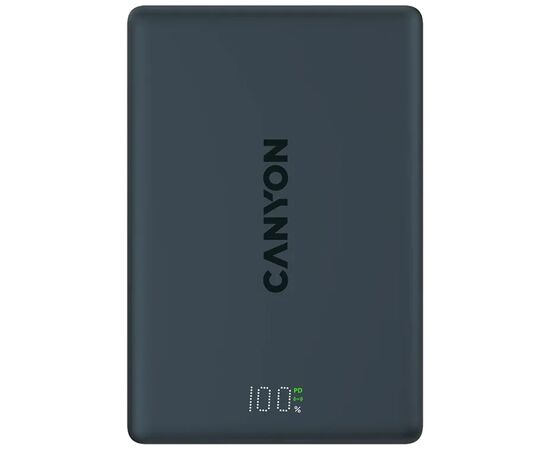 Батарея универсальная Canyon 10000mAh OnPower 511 PD20W Magnetic wireless MagSafe Black (CNS-CPB511B)