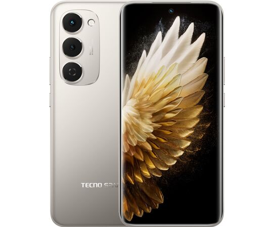 Мобильный телефон Tecno Spark 40 Pro+ 8/256Gb Moon Titanium (4894947096358)