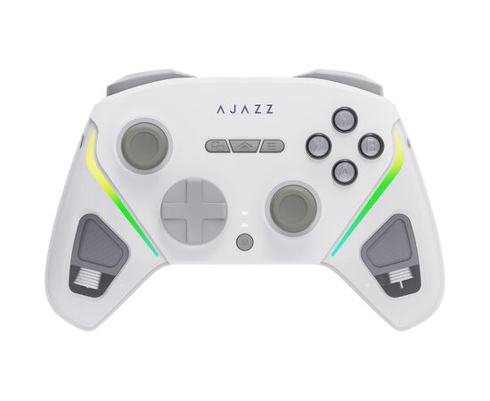 Геймпад Ajazz GP100 2.4G/BT/USB Switch/PC/iOS/Android RGB White (GP100-W)