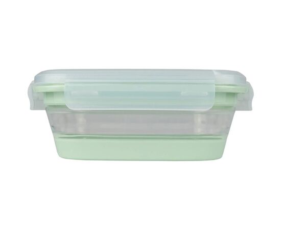 Пищевой контейнер Tribe Collapsible Container 800 мл силіконовий mint (T-FF-0028-mint), изображение 2