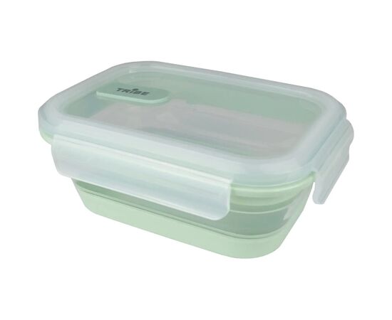 Пищевой контейнер Tribe Collapsible Container 800 мл силіконовий mint (T-FF-0028-mint)