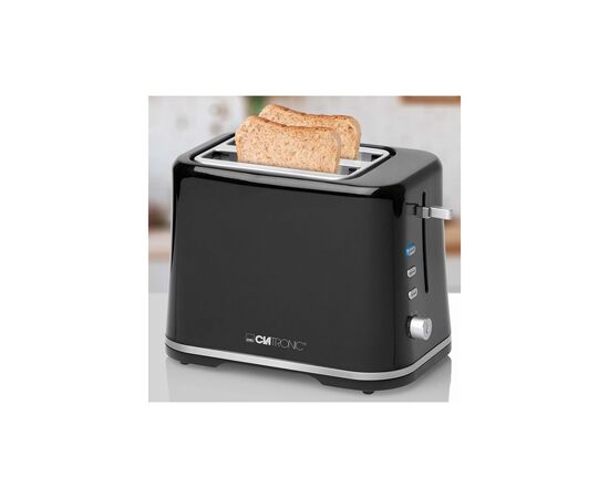 Тостер Clatronic TA 3554 black-silver, зображення 2