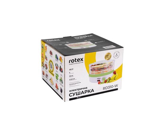 Сушка для овощей и фруктов Rotex RD310-W, изображение 5