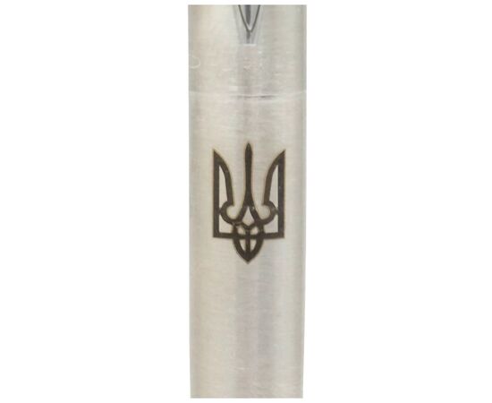 Ручка шариковая Parker JOTTER 17 UKRAINE SS CT BP Трезубец (16132_TR), изображение 3