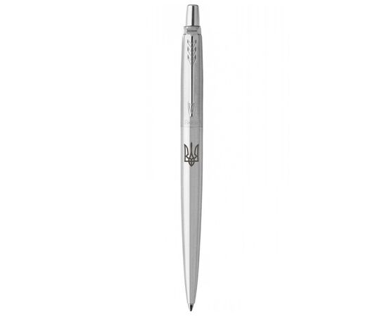 Ручка шариковая Parker JOTTER 17 UKRAINE SS CT BP Трезубец (16132_TR)