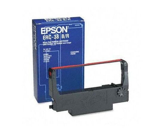 Картридж Epson ERC-38 Black/Red Ribbon Cassette (C43S015376)