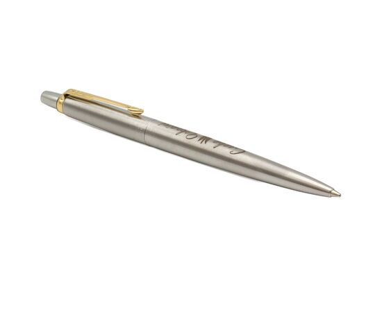 Ручка шариковая Parker JOTTER 17 UKRAINE SS GT BP Трезубец Слава Україні (16032_TR3), изображение 3